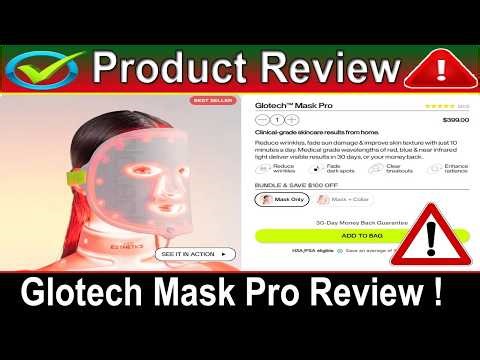 Glotech Mask Pro Reviews ⚠️ LED Face Mask Worth It or Just Hype?