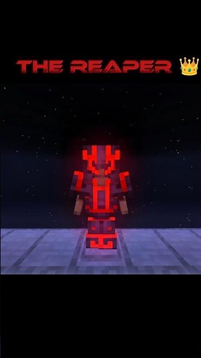 Subscriber trim combination 🔥 THE REAPER.! Minecraft_Armor_Trim_Combination
