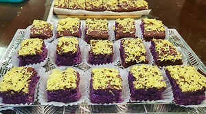 212K views · 490 reactions | Ube cheese cake bars, sobrang sarap at napakadaling gawin.. Ingredients: 100g buttermilk premium margarine (room temp) 3/4 cup brown sugar 2pcs large eggs 1 can 390g condensed milk 2 cups all purpose flour 1 tsp baking powder (optional) 180g grated cheese 1tsp ube flavor | My Simple Recipe | Facebook