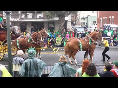 Horses get out of control during St. Pat's Parade