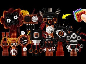 Making Incredibox Sprunki Oren (Phases 1–10) – Fan Animation with Magnetic Balls