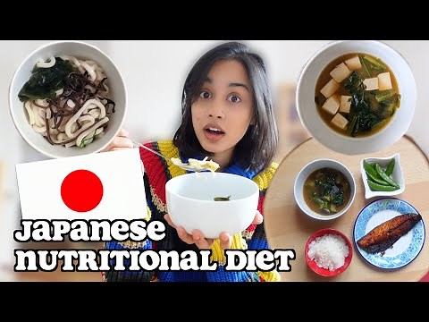 i ate the recommended 1975 Japanese Nutritional Diet for a week