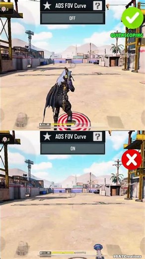 ✅Best ADS FOV Curve Setting In CODM #shorts #trending #codm