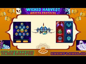 Galaxy Attack Alien Shooter | Wicked Harvest Event 2025 LEVEL 12 | ZAMBARIO GAMERS