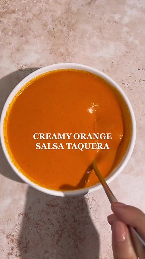 Creamy Orange Salsa Recipe for Tacos | Homemade Salsa
