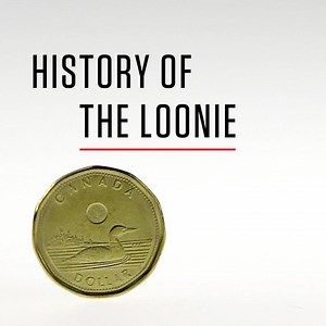 Did you know that the loonie is not Canada's first one-dollar coin? A silver dollar was minted in 1935 to celebrate the 25th anniversary of the reign of George V, it was known as the "voyageur dollar". Here is the history of the loonie! . #history #loonie #canada #canadianhistory 📸 Getty Images | HISTORY