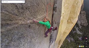 Google Street View’s first vertical climb at El Capitan is simply amazing