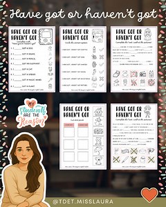 Have got or Haven't got | Worksheets | Printable
