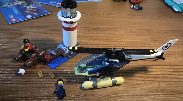 Experience the Lego City Elite Police Lighthouse Rescue