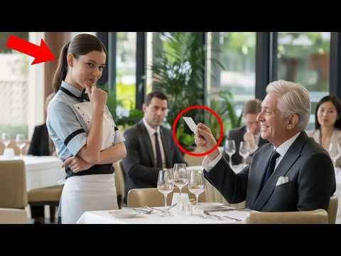 Millionaire poses his favorite riddle to waitress – she solves it before he can blink.