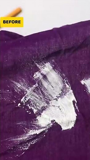 how to get permanent dried wall paint out of clothes #shorts