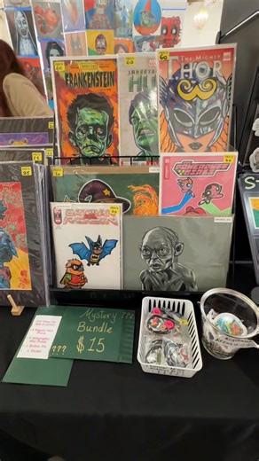 Tulsa Comic Con #tulsacomiccon #comics #comicbooks #retrogames #videogames | Retro Video Game Pickups