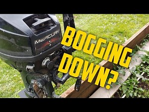 How to fix a bogging outboard part2