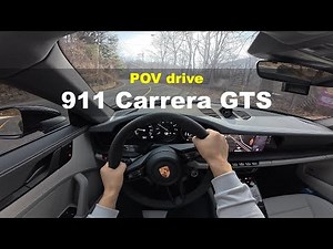 2025 Porsche 911 Carrera 4 GTS POV drive