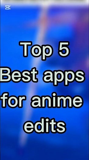 Top 5 Best Editing Apps For Anime Edits 💀🔥 | Best Mobile Editing Apps 2026 #editingapps