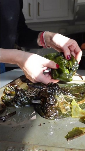 How I Roast and Store Pobalno Peppers