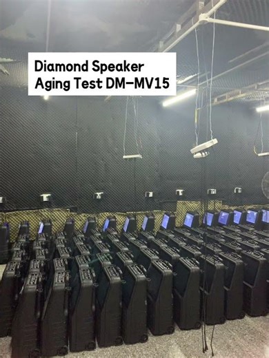 Had you ever seen the aging test of speaker? We will long-time play it to check how many hours it 🛹