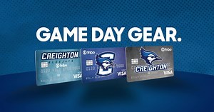 51 reactions | Get the ball rolling with the Creighton Visa® Debit Card. Free with any FNBO Checking Account.  | FNBO | Facebook