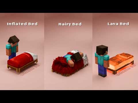 The Most Satisfying Minecraft Physics Simulations in Blender 3D!