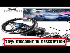 #DATA FROG Racing Steering Wheel Vibration Controller Gaming Simracing Car Pedal For Switch PS2 PS