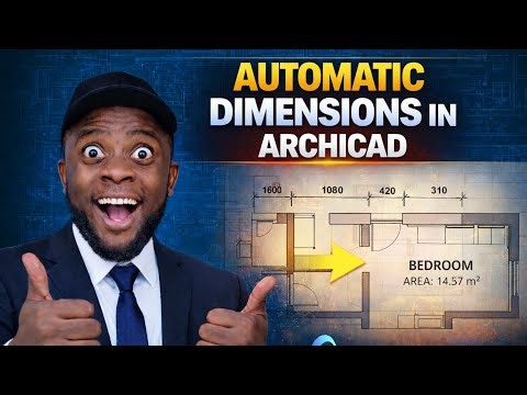 How Professionals Make Automatic Dimension in ArchiCAD