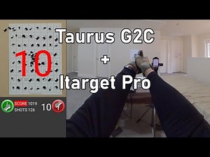 Taurus G2C + Itarget Pro Laser Dryfire 💥🔫🎯👈‪@JamesBondJB007‬ ‪@taurusfirearms‬ ‪@iTargetLaserTrainingSystem‬