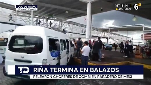 11K views · 97 reactions | ▶️ Suman dos horas de bloqueo en la carretera México-Pachuca, tras fuerte riña y balacera de transportistas en el Mexibús de Tecámac, #Edomex; que provocó la hospitalización de un hombre.  #TelediarioNocturno | Telediario Mx | Facebook