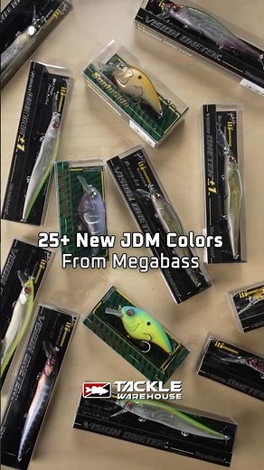 25+ New ‪@MegabassAmerica‬ Limited Edition JDM🇯🇵 Colors!