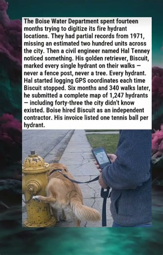 Meet Biscuit: The Golden Retriever Who Mapped a City’s Fire Hydrants