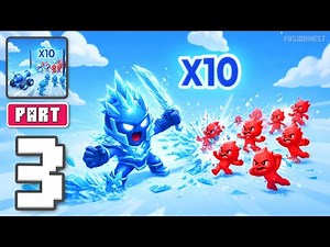 Mob Control - Gameplay Walkthrough Part 3 - Overwhelm The Enemy (iOS, Android)