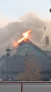 A massive fire broke out at The Old Pink in Allentown Monday Morning. | 7 News WKBW