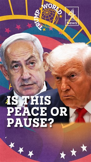 “Netanyahu is telling Israeli people that this is not over.” Jasmine El-Gamal, a former Pentagon advisor on the Middle East, explains the key differences in what Netanyahu is telling the world and what he is telling Israelis, about the Gaza ceasefire - on the latest episode of TrumpWorld. #Gaza #Israel #Trump #FYP | Channel 4 News