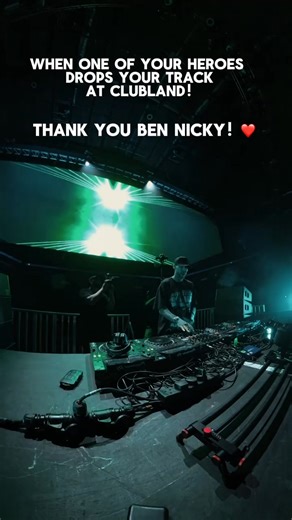 1.6M views · 27K reactions | I can't believe Ben Nicky dropped my track at Clubland Events I just wanted to say a massive thank you to everyone streaming and supporting my track. It means so much! ❤️ #leviheron #leviherontheglen #theglen #clubland #Scotland | Levi Heron | Facebook