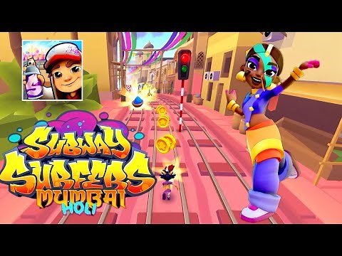 “Mumbai Holi Gameplay 🎁🎊 Full Walkthrough in Subway Surfers! 🏆”
