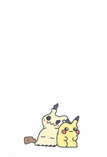ミミッキュと幸せな夢 #ポケモン #pokemon #イラスト #2danimation #mimikyu | Mimikyu