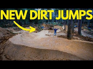BUILDING THE NEW BIKE PARK’S FIRST MTB DIRT JUMPS!