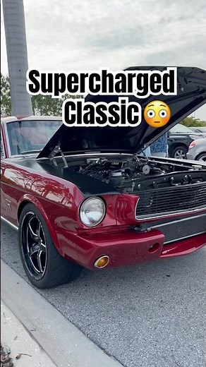 Kenne Bell Supercharged Mustang😍#CarLover #ClassicCars #CarShow