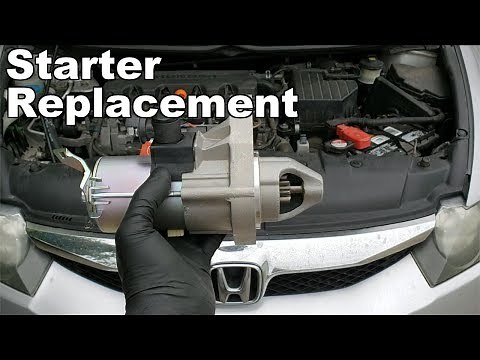 How to Replace A Starter On A Honda Civic 2006-2011