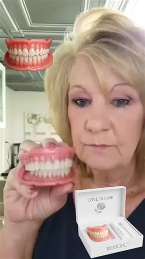 After wasting $5,200 on dentist visits and traditional dentures, these 3-minute custom at-home dentures changed everything. For the first time in 7 years, I feel confident and I can eat steak again!" - Elaine M., 61 Smile with confidence with the self-fitting solution recommended by dental professionals globally 🦷 ✅ Get a perfect fit in minutes, no dentist needed ✅ Eat and speak again without awkward slipping ✅ Looks and feels natural 🟰 Transform your smile forever! 90-Day Smile Guarantee. Zer
