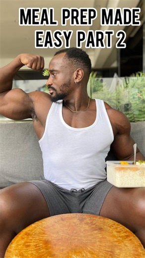 🇰🇪 Richard Gitau 🇰🇪 on Instagram: "If you can’t cook for the whole week, here’s the hack I recommend. Split your meal prep into two days, Sunday and Wednesday. This saves you time, stops you from eating out, and keeps you on track with your fitness goals. Right now, I’m showing you exactly how I do it: Rice: 300g per meal Chicken: 200g per meal. Vegetables: 100g per meal. A bit of nut sauce to hit my calorie target. Even though I don’t have enough containers, I still get the job done and I d