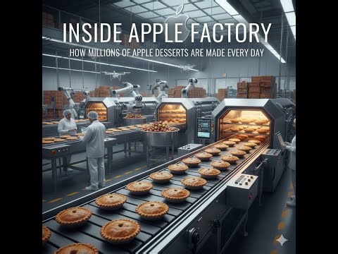 Inside Apple Factory: How Millions of Apple Desserts Are Made Every Day