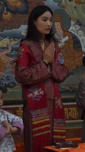 Our beloved Gyaltsuen 💛🙇🪷🙏 #queen #royalfamilyofbhutan