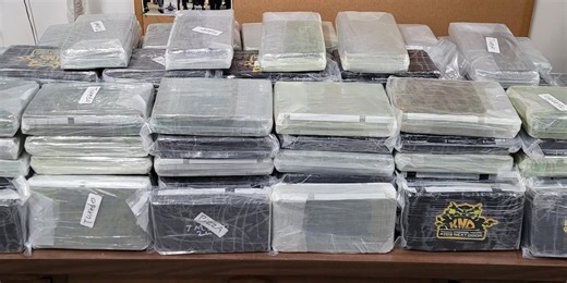 Nebraska State Patrol troopers find 242 pounds of cocaine during commercial truck inspection