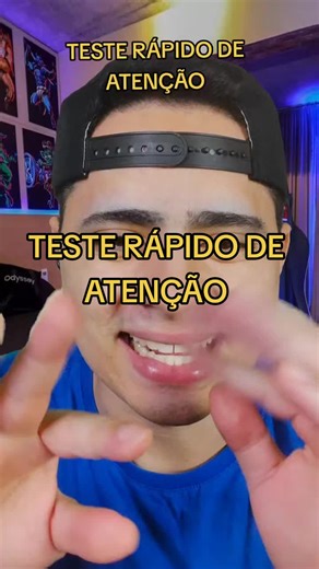 Teste rápido de atenção e concentração