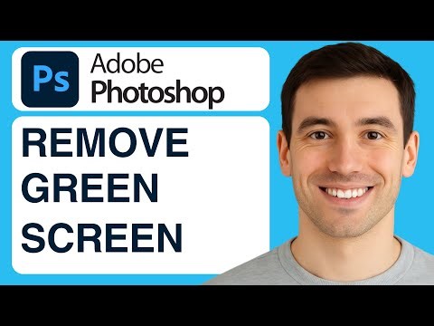 How To Remove a GREEN SCREEN In Photoshop - (Full Guide)
