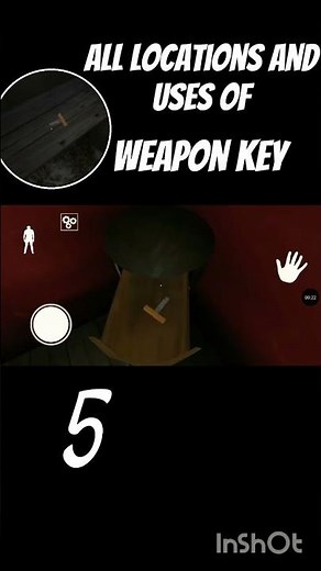all location and uses of weapon key 🔥