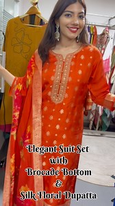 3.9K views · 58 reactions | Bansari Baag – Elegant Suit Set with...