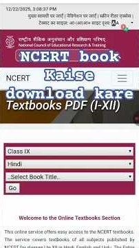 Download NCERT Books for Free (Step-by-Step Guide)