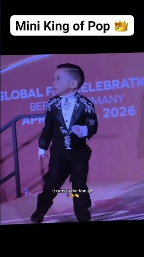 Jermaine Jackson’s 3-year-old son just stole the entire show at the #MichaelMovie Berlin Premiere!