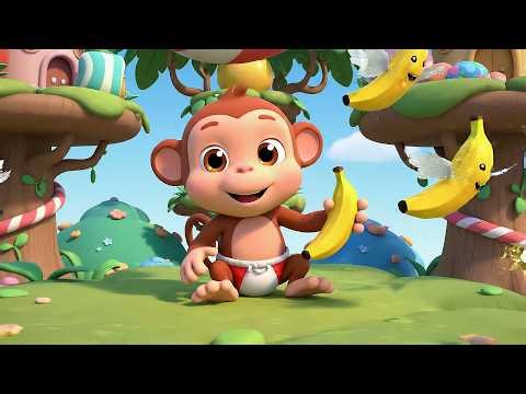 Funny Monkey Jumps Ooh Ooh Ah | Silly Jungle Dance & Kids Exercise Song
